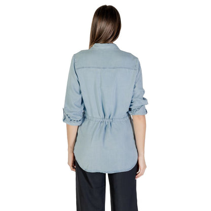 Light Blue Tencel Shirt by Only