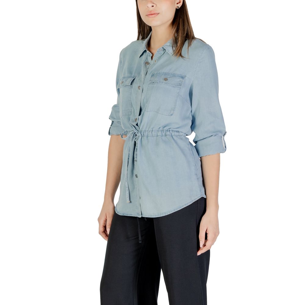 Light Blue Tencel Shirt by Only