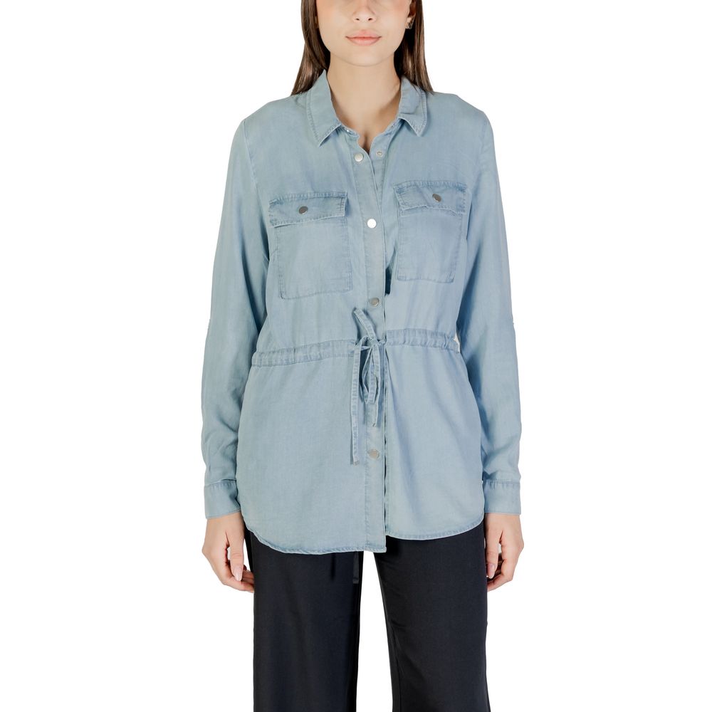 Light Blue Tencel Shirt by Only