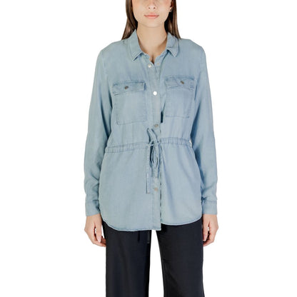 Light Blue Tencel Shirt by Only