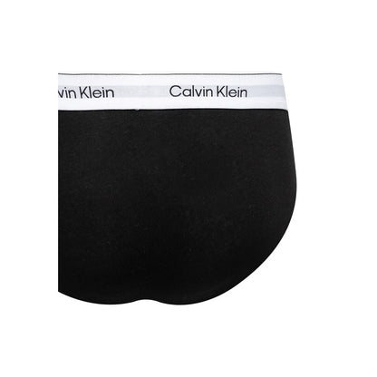 Calvin Klein Underwear Black And White Cotton HIP BRIEF Pack of Three