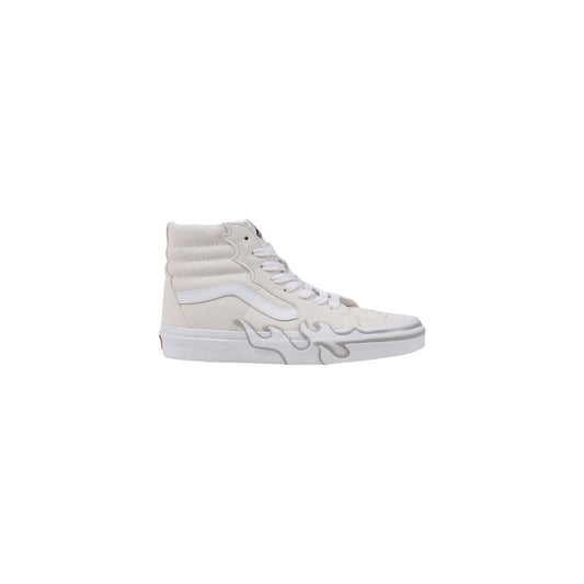 Vans UA SK8-Hi Flame White Suede Leather Sneaker