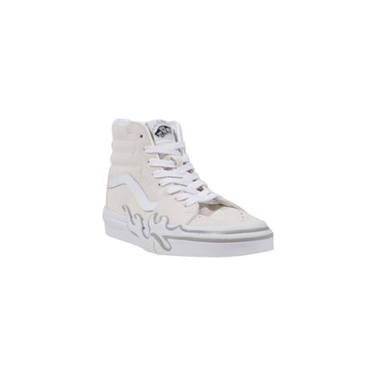 Vans UA SK8-Hi Flame White Suede Leather Sneaker