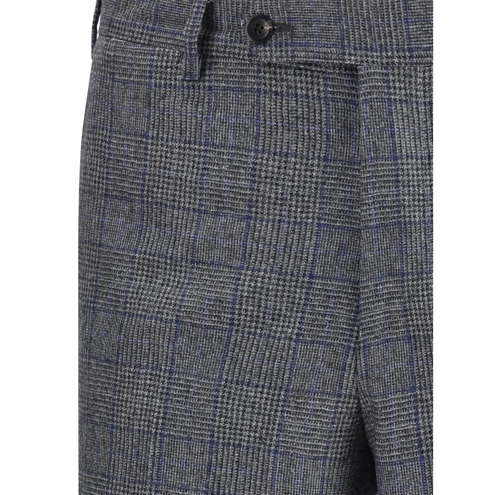 Germano Houndstooth Tailored Trousers