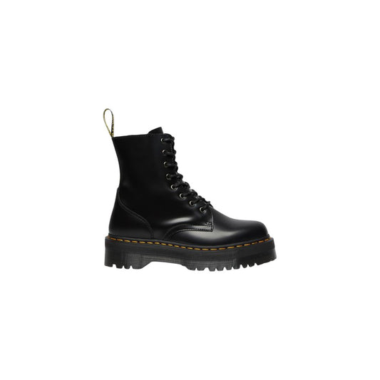 Dr. Martens Jadon Polished Smooth Black Leather Ankle Boots