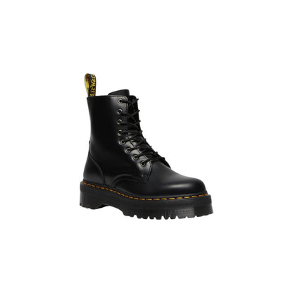 Dr. Martens Jadon Polished Smooth Black Leather Ankle Boots