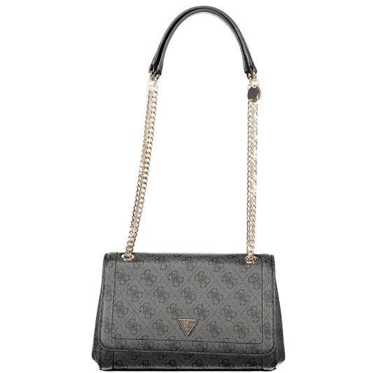 Guess Jeans Black Polyethylene Women Handbag - Noelle II