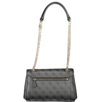 Guess Jeans Black Polyethylene Women Handbag - Noelle II