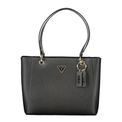 Guess Jeans Black Polyethylene Noelle II Handbag