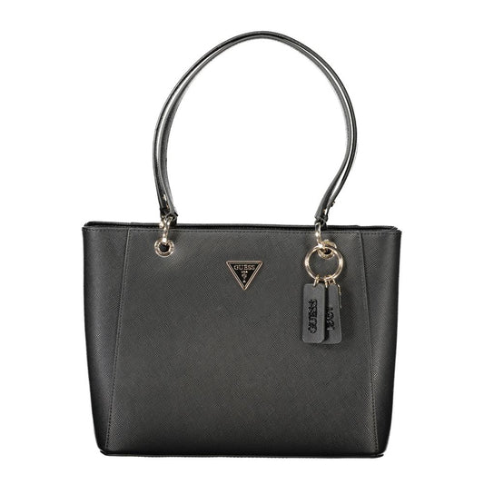 Guess Jeans Black Polyethylene Noelle II Handbag