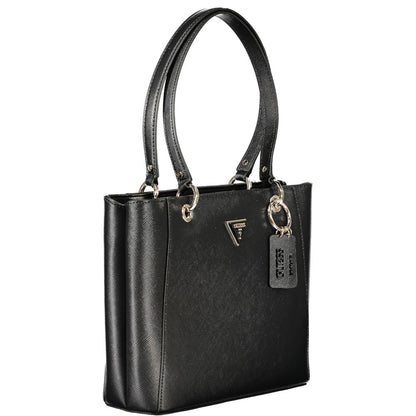 Guess Jeans Black Polyethylene Noelle II Handbag