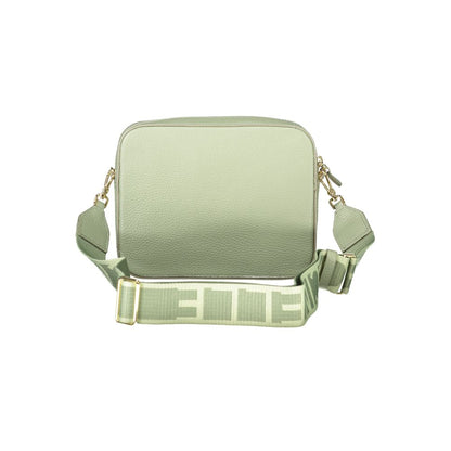 Coccinelle Green Leather Women Handbag - Mini Tebe