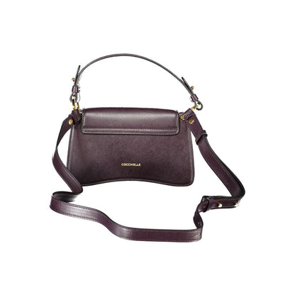 Coccinelle Purple Leather C-ME Calf Bag