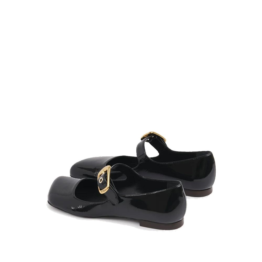 Chloé Mary-Jane Polly Ballerina Flats
