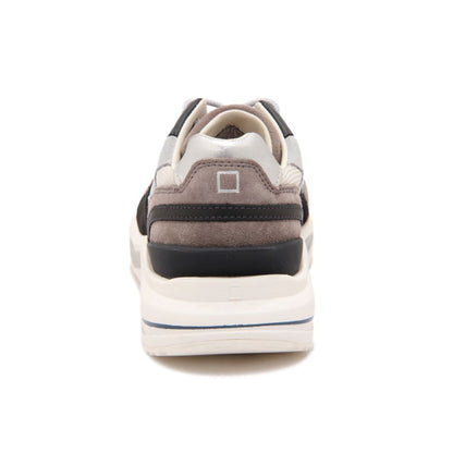 D.A.T.E Beige Leather Sneaker - The Perfect Blend of Style and Comfort