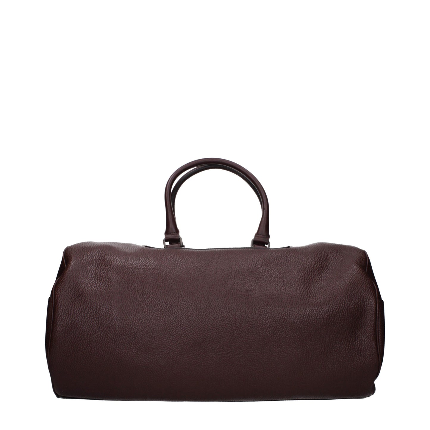 Pineider Brown Leather Luggage and Travel Bag