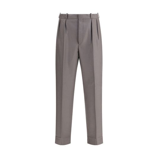 Maison Margiela Green Wool Trousers