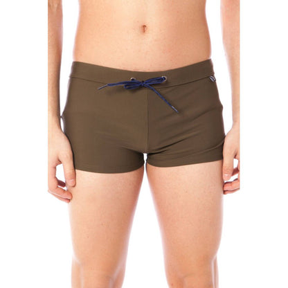 Datch Green Elastane Swimwear - Premium Swim Trunks