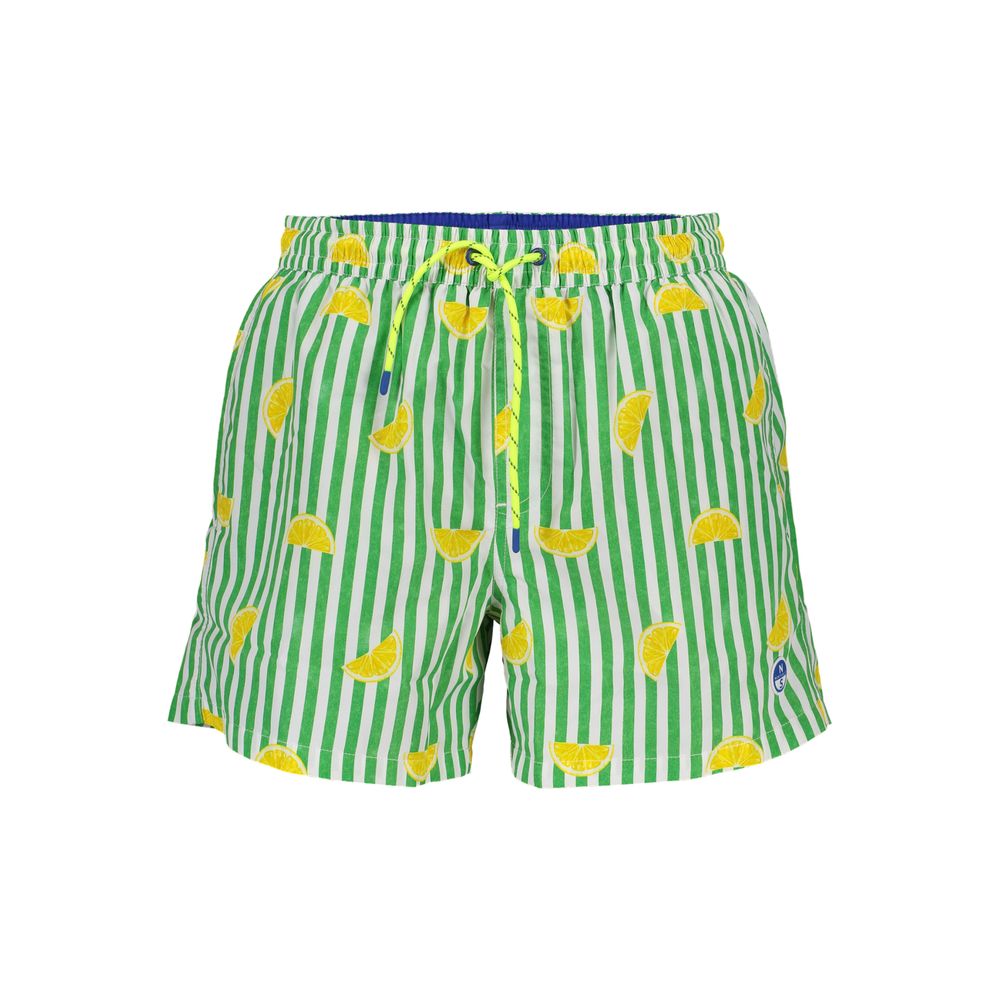 North Sails Green Polyester Swimwear - Performance Swim Boxers