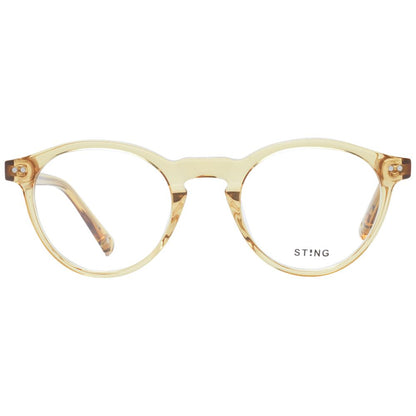 Sting Unisex Sunglasses – Brown Acetate & Plastic, 48/22/140mm