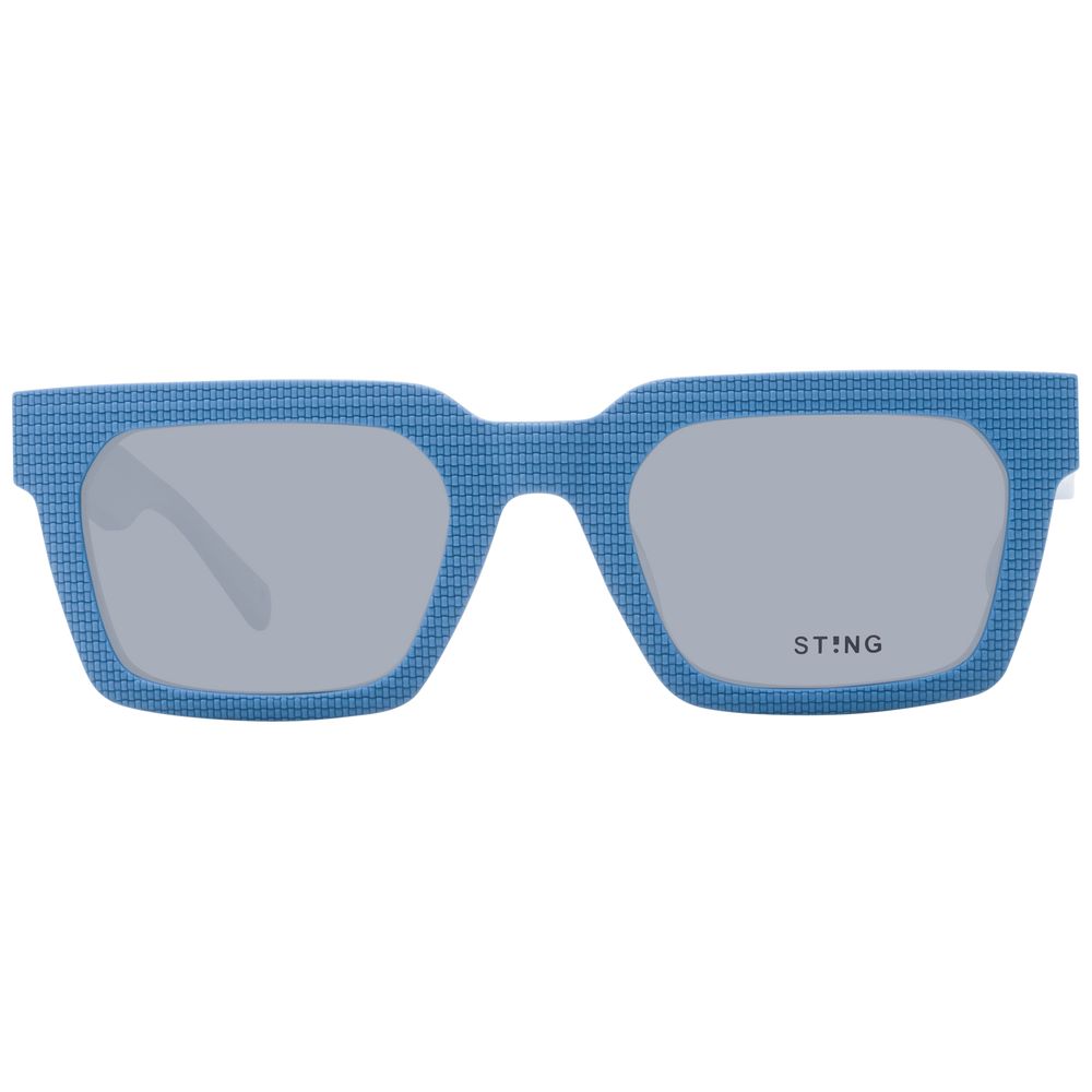 Sting Men’s Sunglasses – Blue Acetate & Plastic, 51/22/140mm