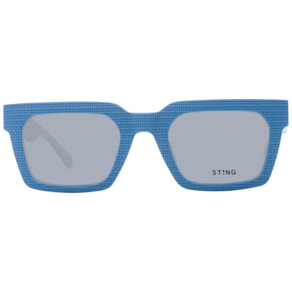 Sting Men’s Sunglasses – Blue Acetate & Plastic, 51/22/140mm