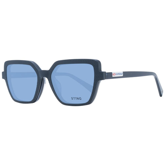Sting Blue Acetate & Plastic Glasses – 52/17/140mm