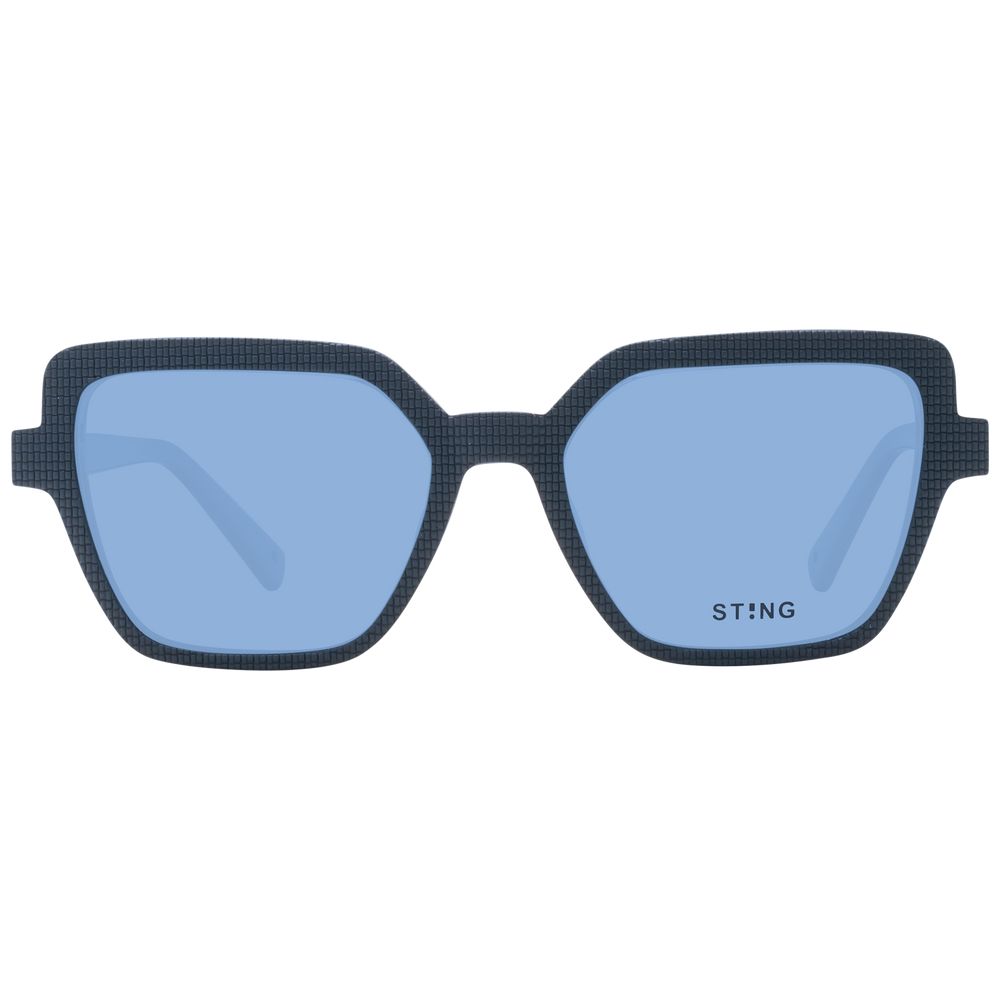 Sting Blue Acetate & Plastic Glasses – 52/17/140mm