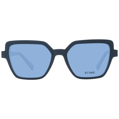 Sting Blue Acetate & Plastic Glasses – 52/17/140mm