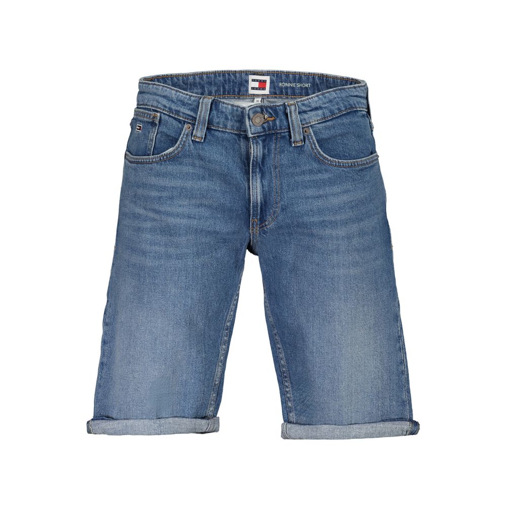 Tommy Hilfiger Blue Cotton Ronnie Short Jeans