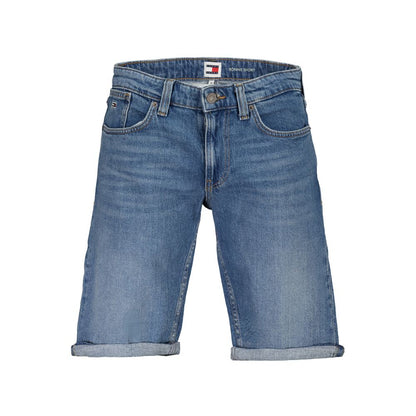 Tommy Hilfiger Blue Cotton Ronnie Short Jeans