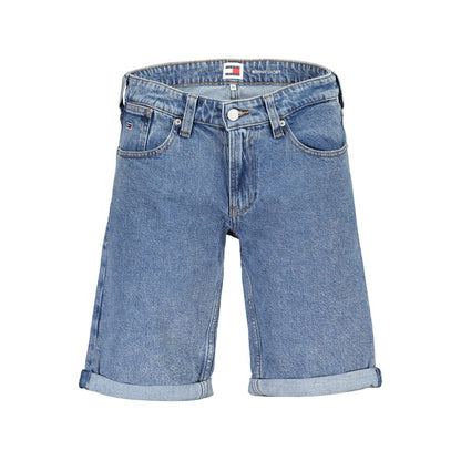 Tommy Hilfiger Blue Cotton Ronnie Short Jeans