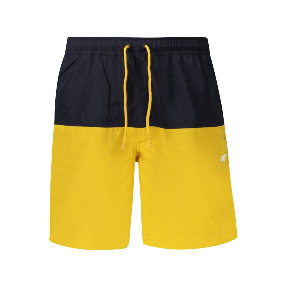 K-Way Blue Polyester Swimwear: Stylish and Functional Swim Boxers