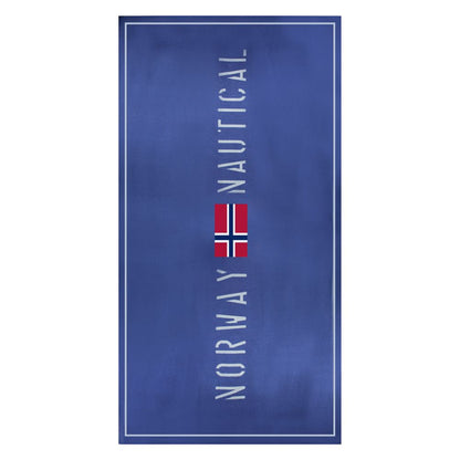 Norway 1963 Blue Polyester Swimwear & Embroidered Beach Towel