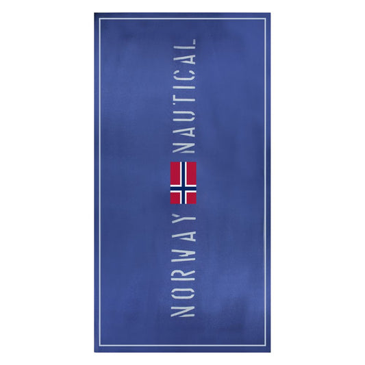 Norway 1963 Blue Polyester Swimwear & Embroidered Beach Towel