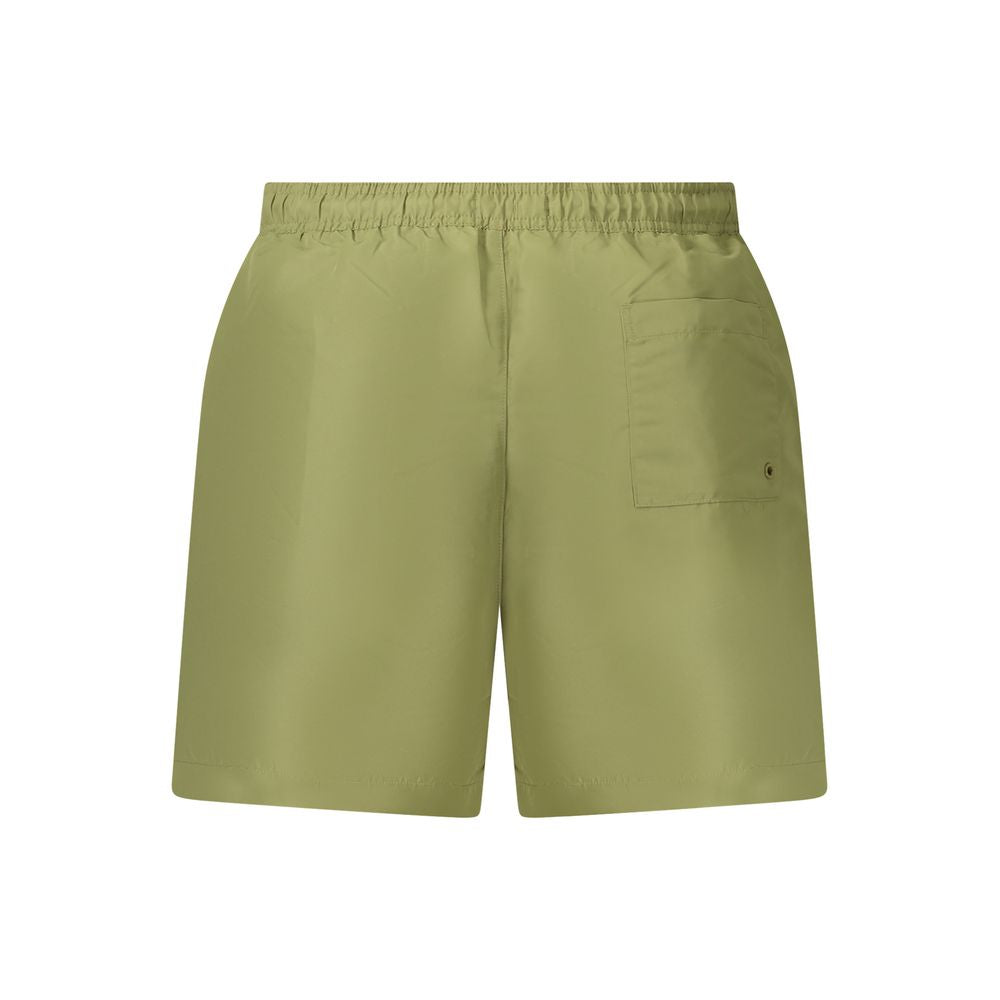 Calvin Klein Green Polyester Swimwear Boxer