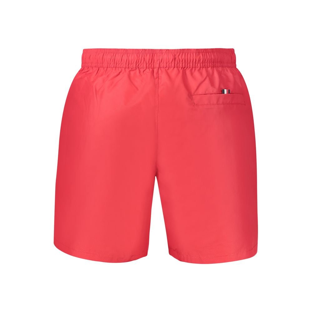 Tommy Hilfiger Red Polyester Swim Boxers