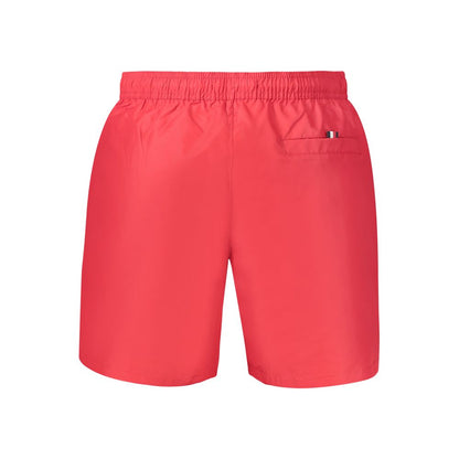 Tommy Hilfiger Red Polyester Swim Boxers