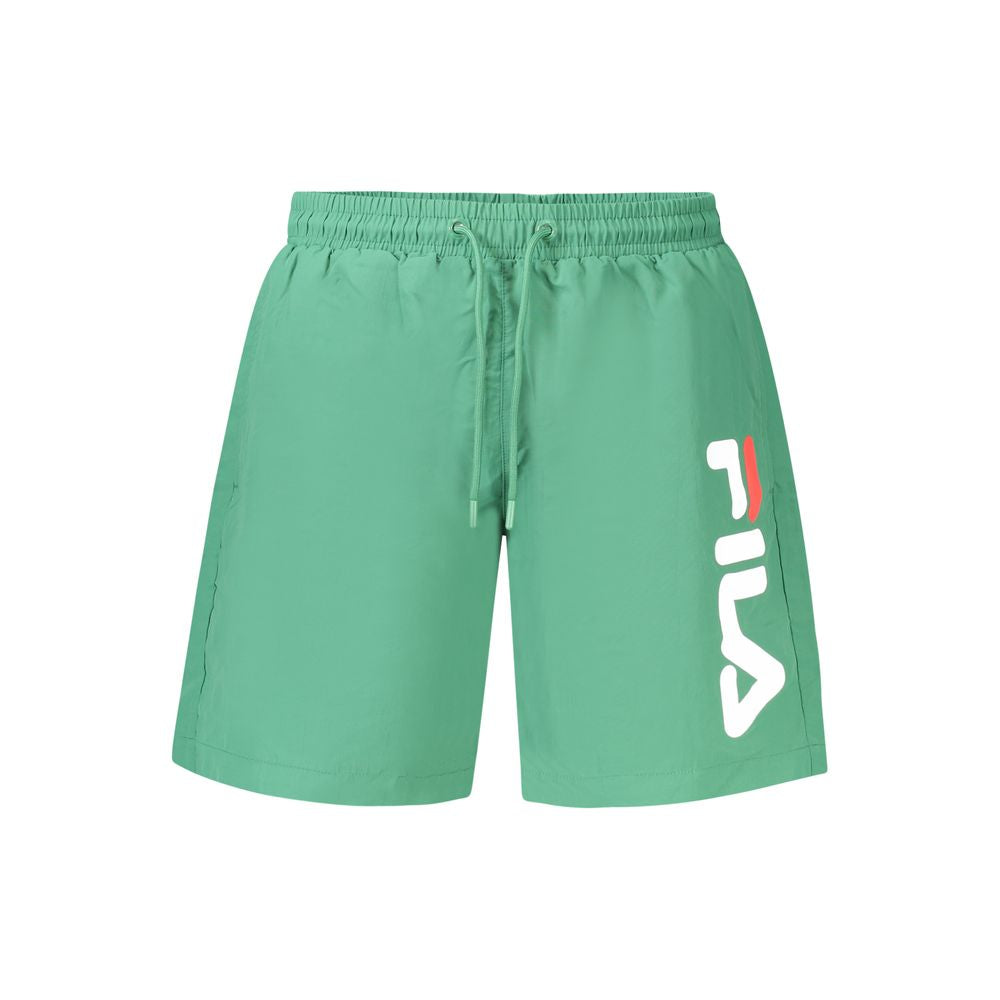 Fila Green Polyamide Swimwear - Swasiland Swim Boxer