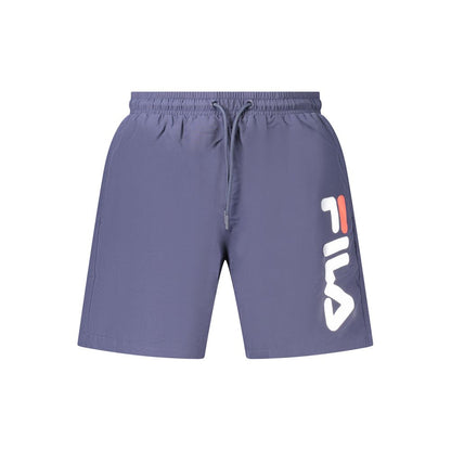 Fila Blue Polyamide Swimwear - Swasiland Swim Boxer