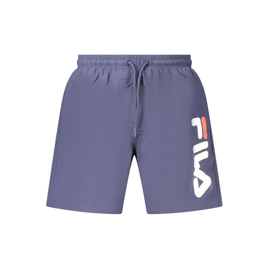 Fila Blue Polyamide Swimwear - Swasiland Swim Boxer