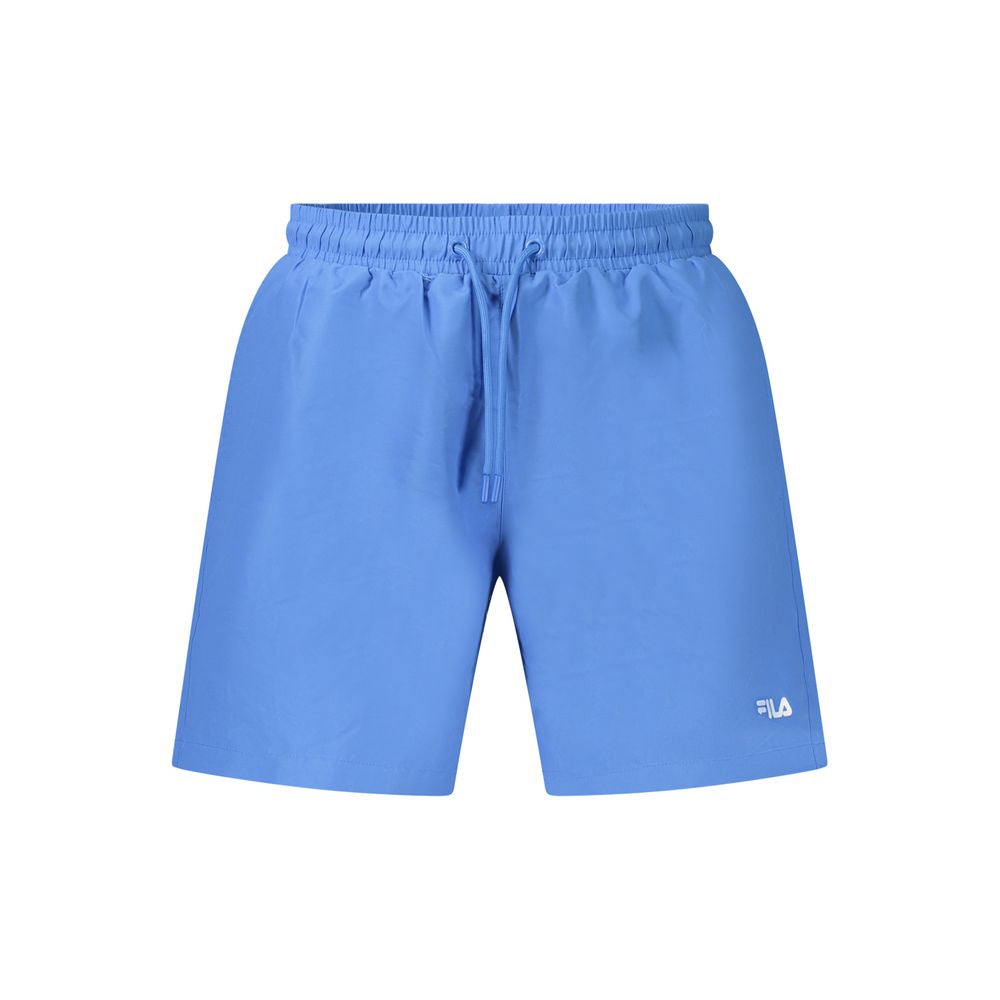 Fila Blue Polyester Swimwear - Swim Boxer for Ultimate Comfort