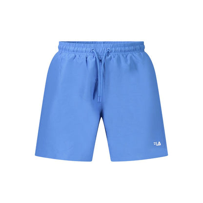Fila Blue Polyester Swimwear - Swim Boxer for Ultimate Comfort