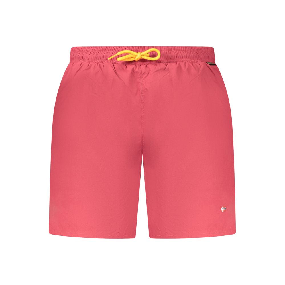 Napapijri Red Polyamide Swimwear for Adventurous Spirits