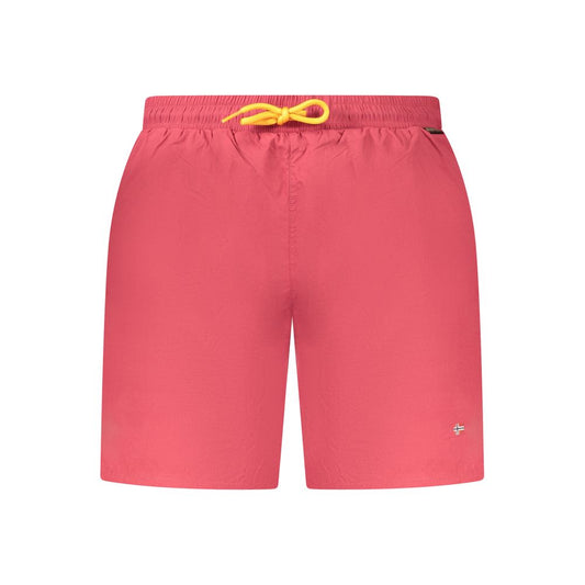 Napapijri Red Polyamide Swimwear for Adventurous Spirits