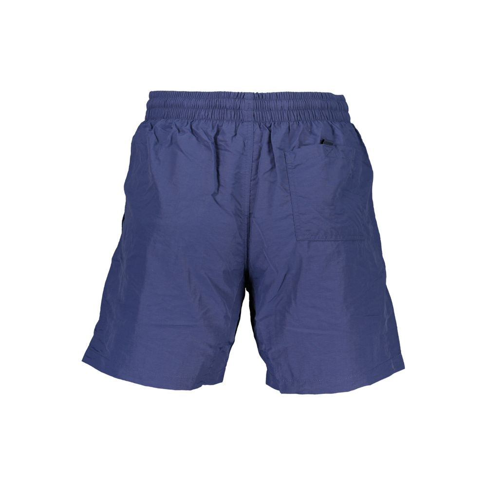 Norway 1963 Blue Polyamide Swimwear - Rugged Swim Boxer with Performance Features