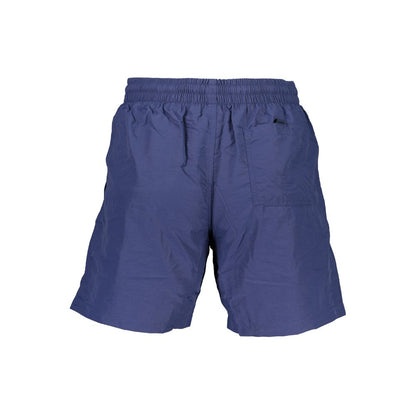 Norway 1963 Blue Polyamide Swimwear - Rugged Swim Boxer with Performance Features
