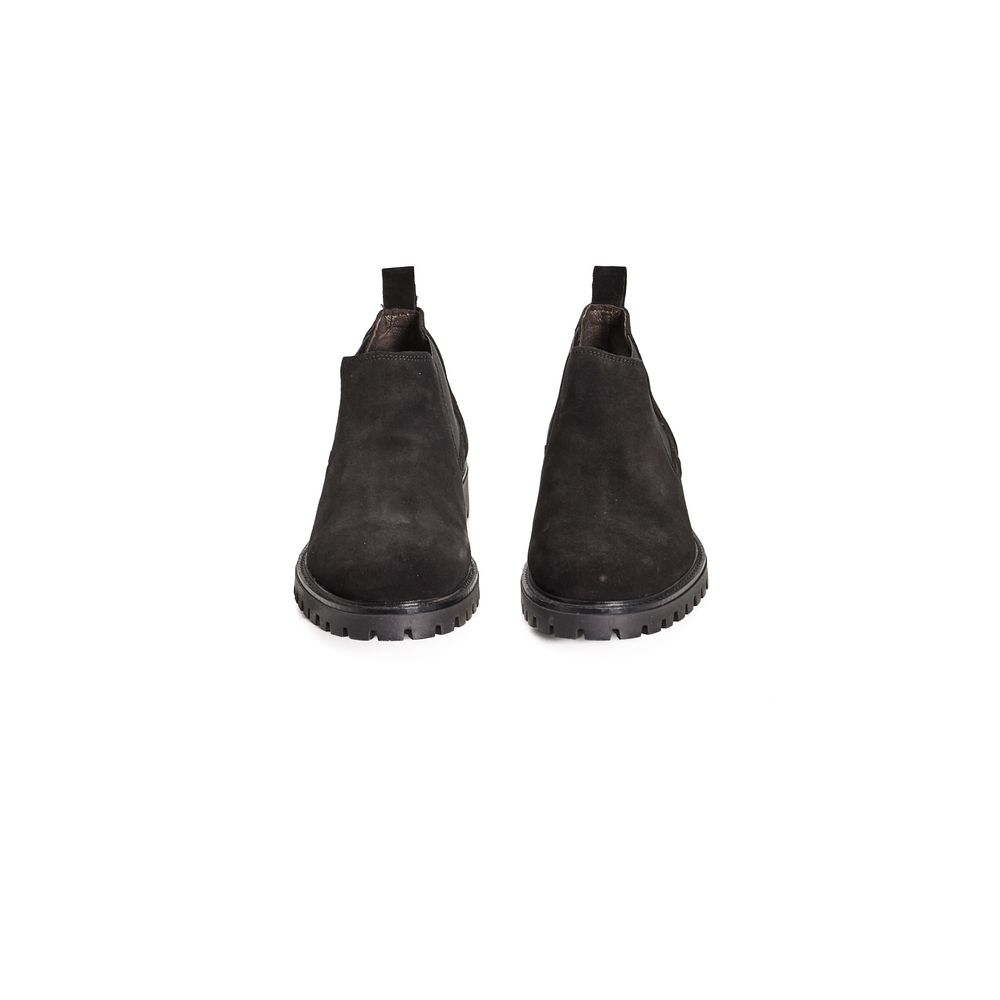 Roberto Pepe Luxury Black Calfskin Boot - Elevate Your Style
