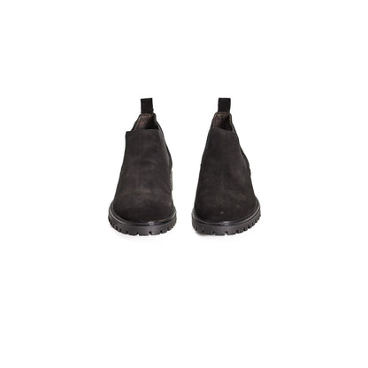 Roberto Pepe Luxury Black Calfskin Boot - Elevate Your Style