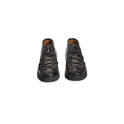 Roberto Pepe Luxury Black Calfskin Boot - Timeless Elegance